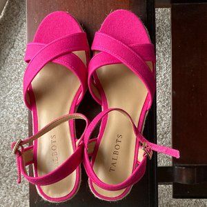 Talbots Espadrille wedged Sandals